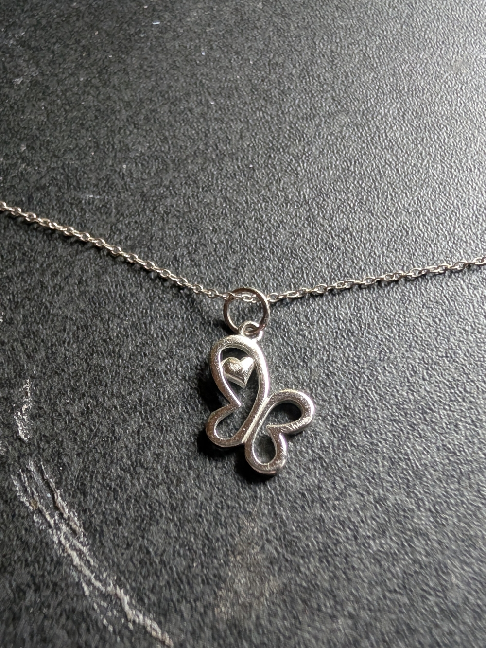 Sterling "In Motherhood Love Takes Flight" 16-in Necklace